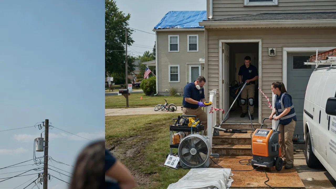 Water Damage Repair in Texola, OK near me